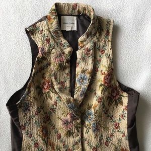 silence + noise Victorian vest